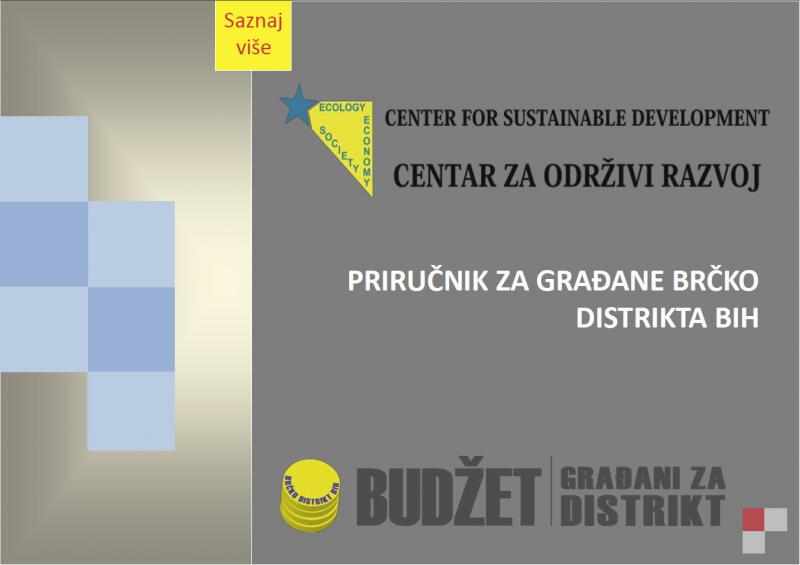 Budžet - Priručnik za građane Brčko distrikta BiH